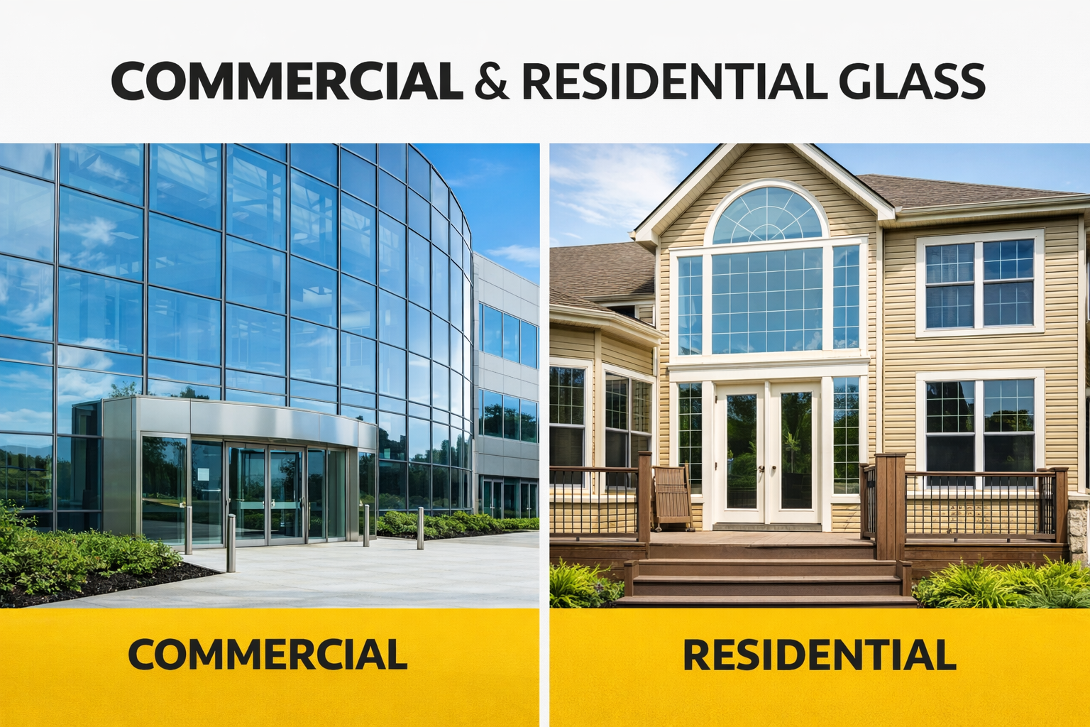 Commercial & Residential Glass Services