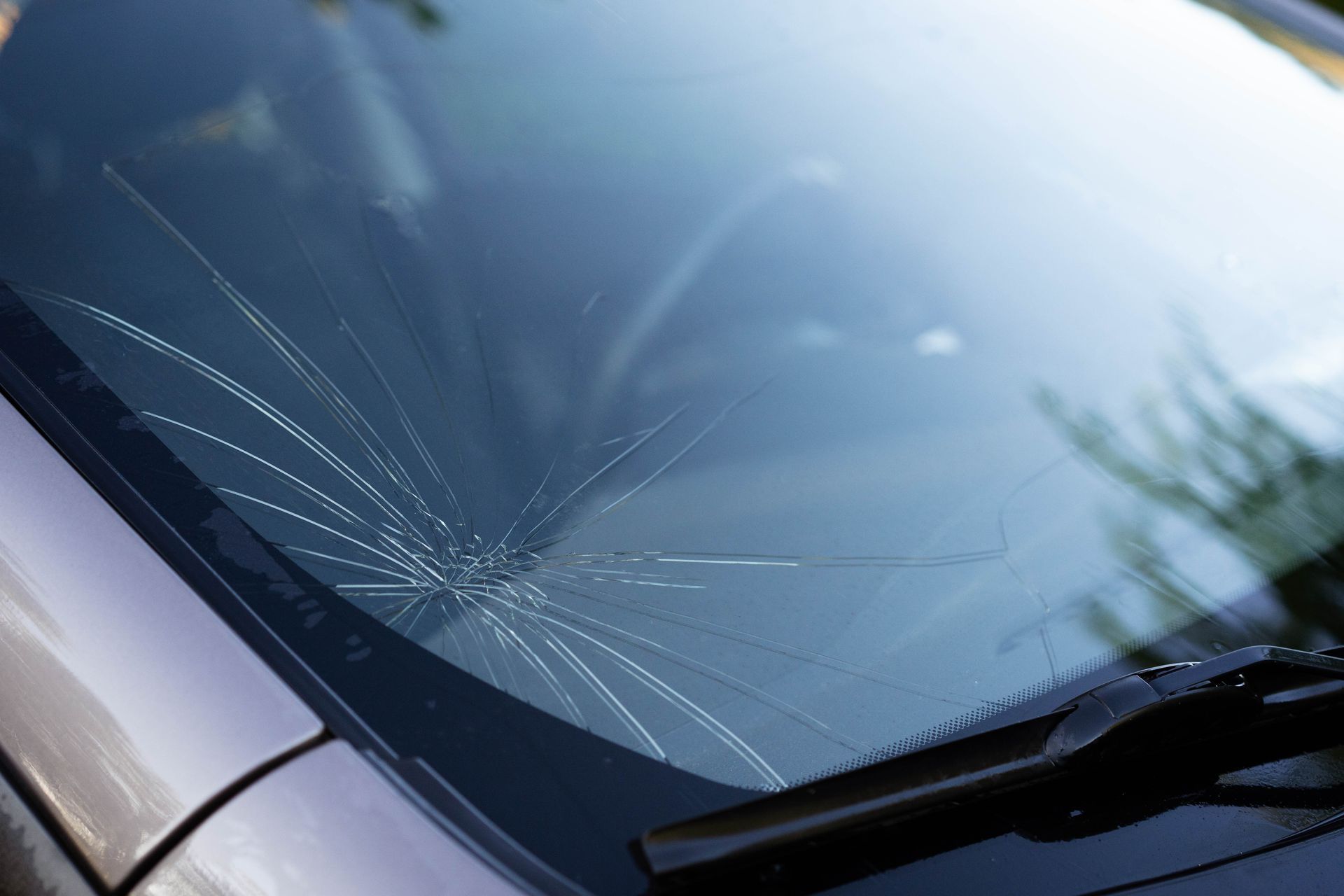 Car windshield chip