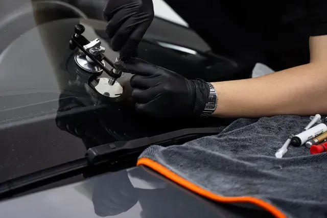 Repairing Car Windshield