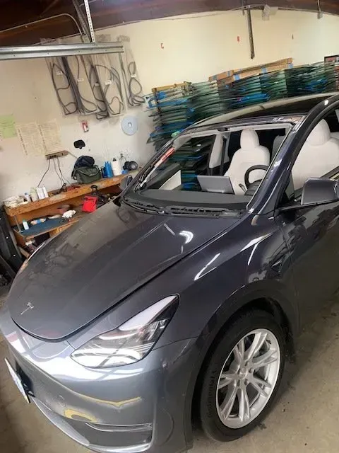 Grey Tesla Model Y