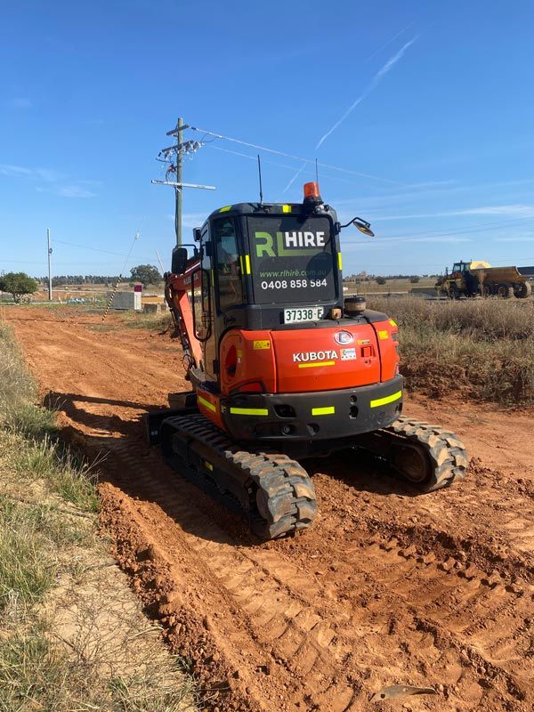 Driveway Excavation in Dubbo RL Hire