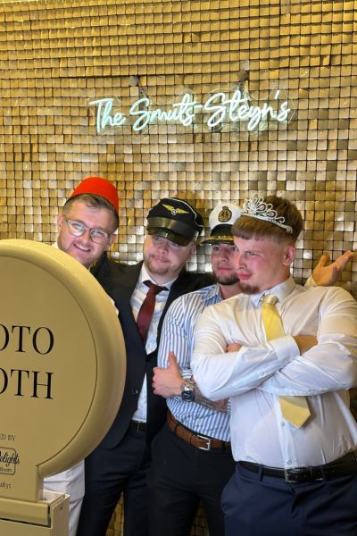 A Fabulous New Place Hotel Wedding Molly & Daniel’s Photo Booth Hire & 360 Experience Hire - Party Delights Photo Booth - Hampshire