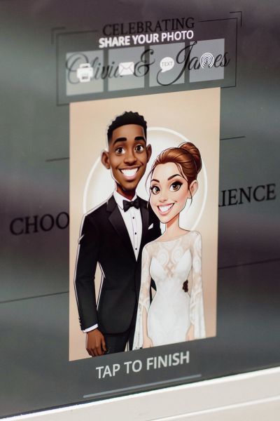 A Wedding Story from Hampshire and the South of England and the Detail Guests Couldn’t Stop Talking About - Party Delights Photo Booth - 3