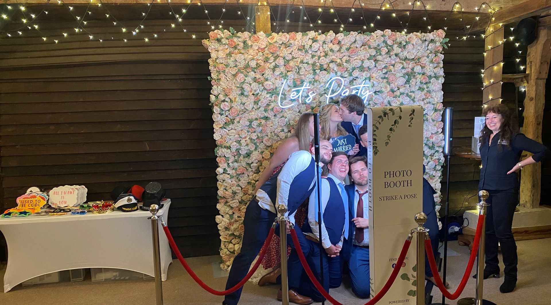 Photo Booth Hire at Clock Barn - Party Delights Photo Booth