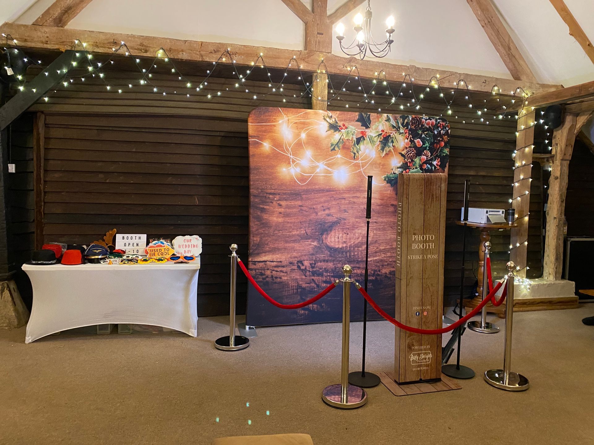 Photo Booth Hire Clock Barn - Party Delights Photo Booth