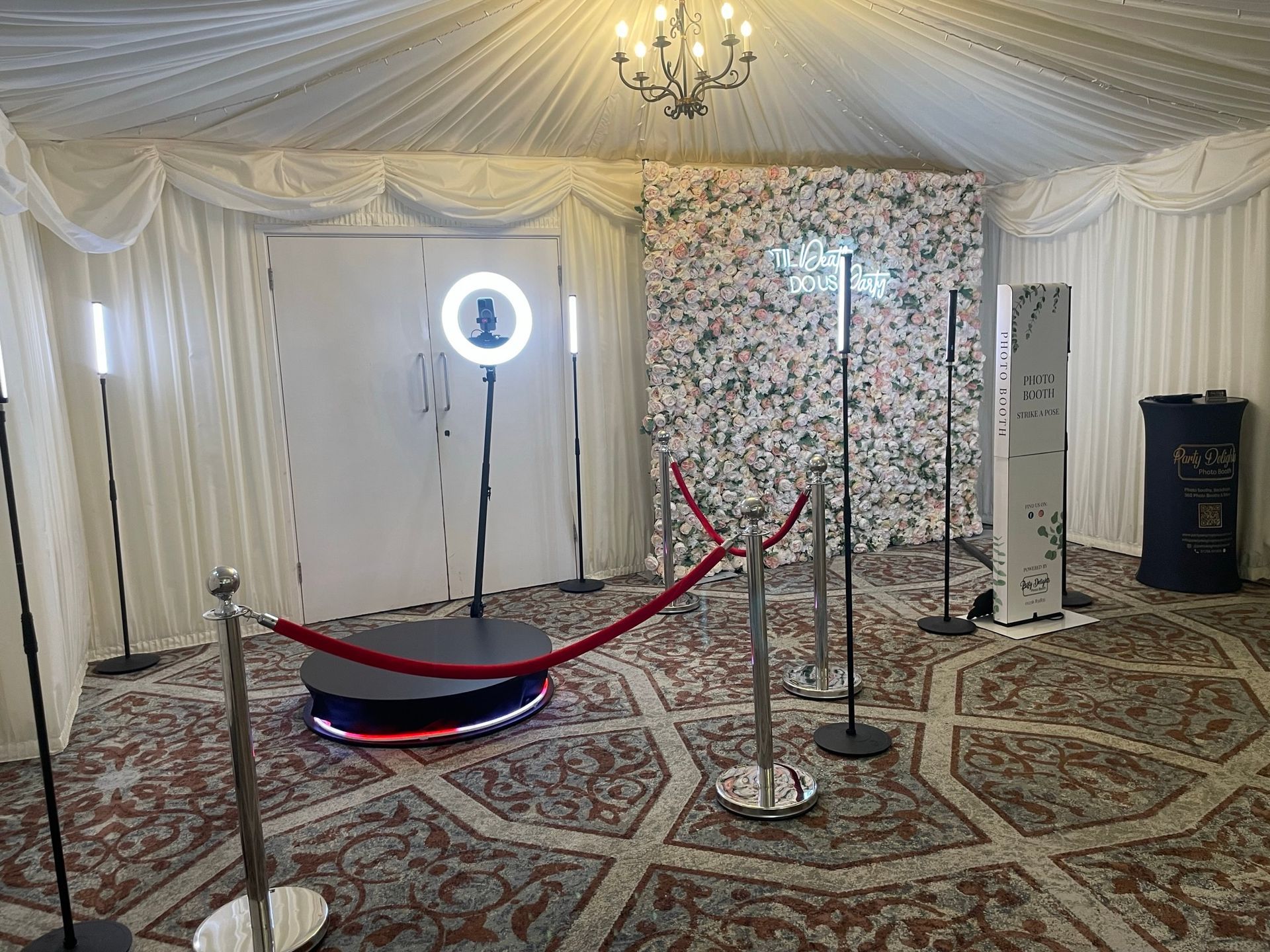 Photo Booth Hire Audleys Wood Hotel - Party Delights Photo Booth