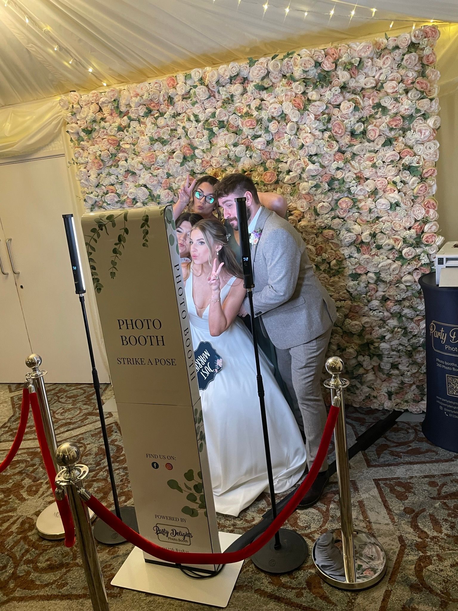 Photo Booth Hire Audleys Wood Hotel - Party Delights Photo Booth