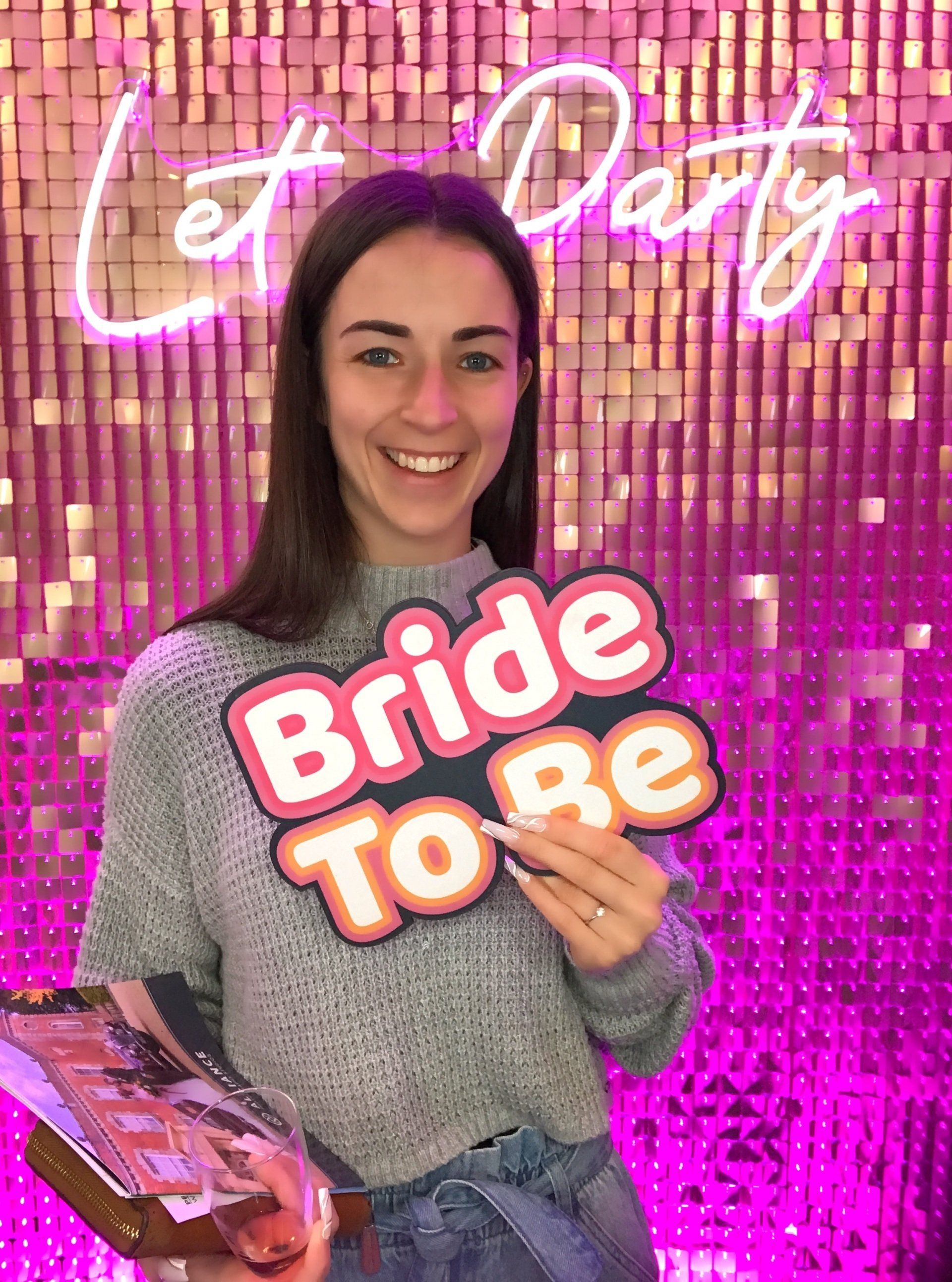 Sequin Shimmer Wall Backdrop Hire Berkshire - Party Delights Photo Booth