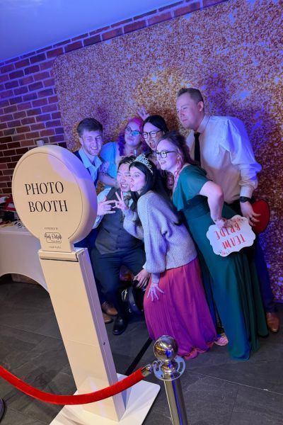 Tom & Jess’s Romantic Wedding at Syrencot in Wiltshire with Our Printing Photo Booth Hire Wiltshire