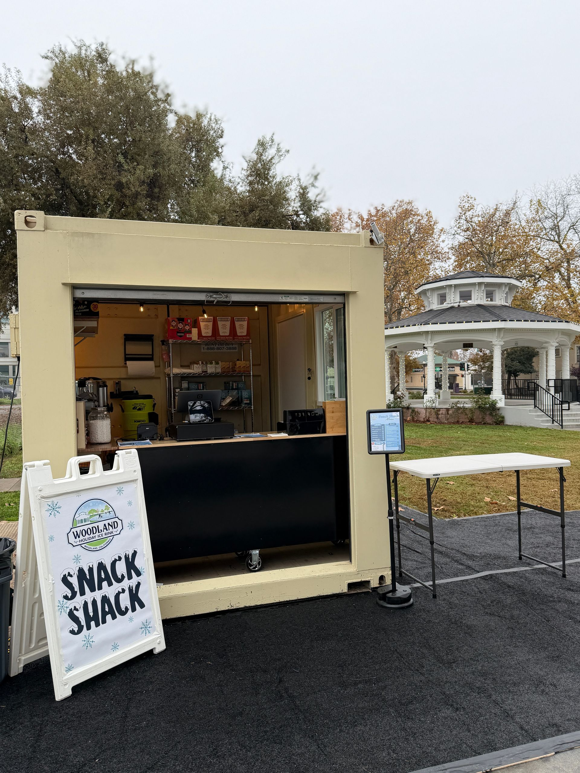 Ice Saking Rink Entrance Woodland CA