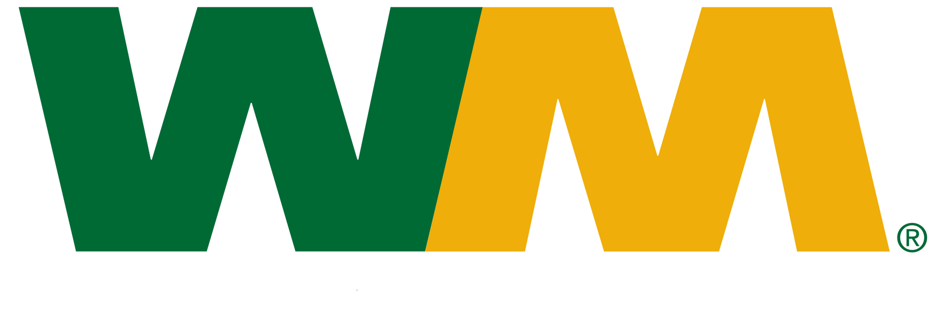 WM logo, a green 