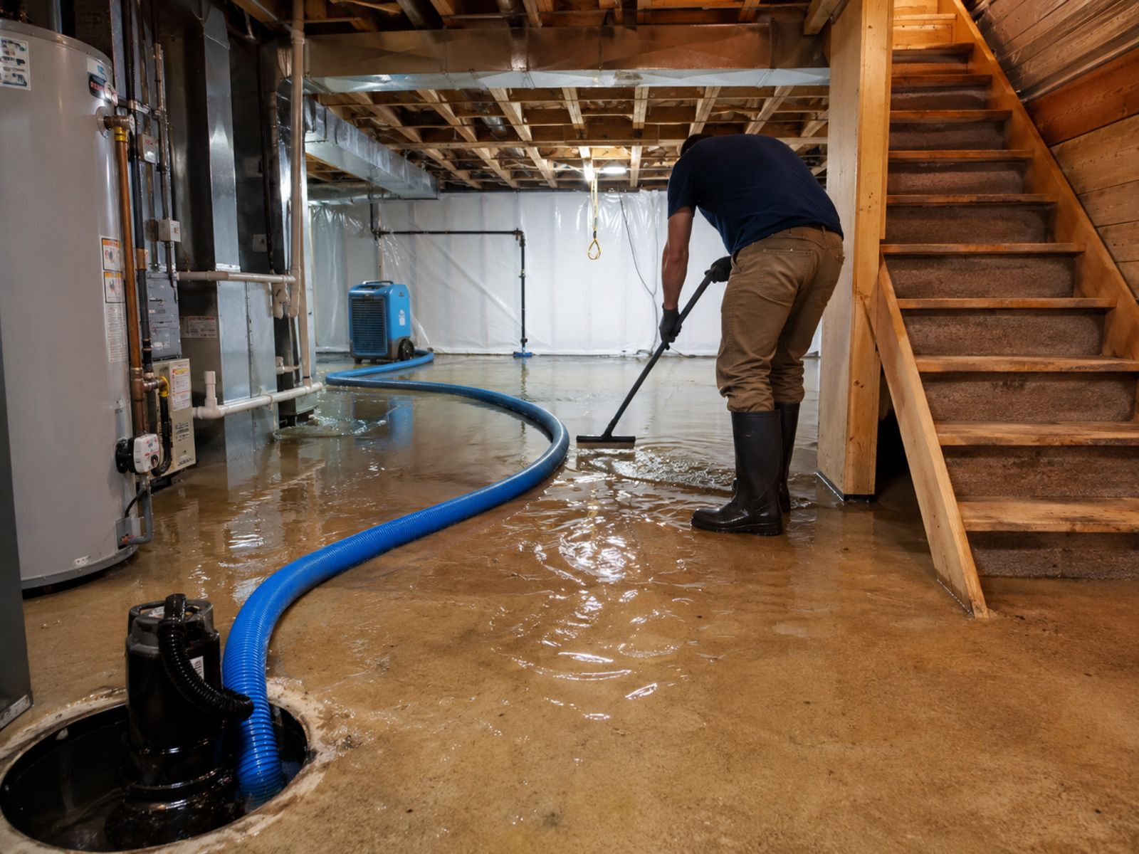 Flooded Basement Removal Tuscaloosa AL