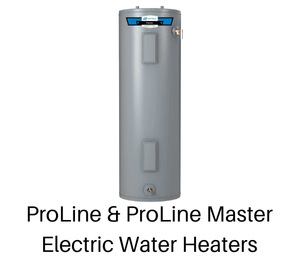 ProLine & ProLine Master Electric Water Heaters