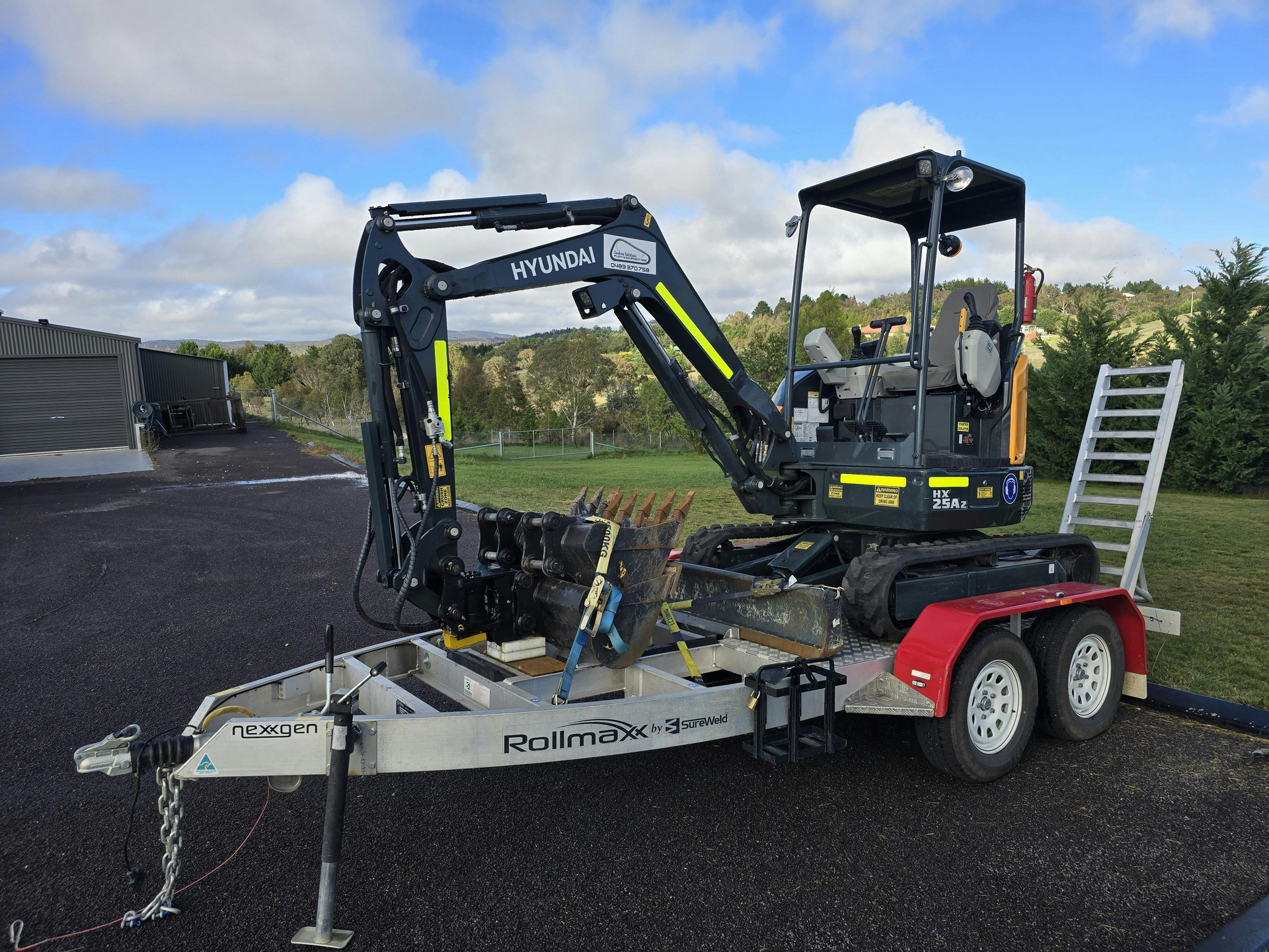 Hyundai HX25A Excavator (2.5T)