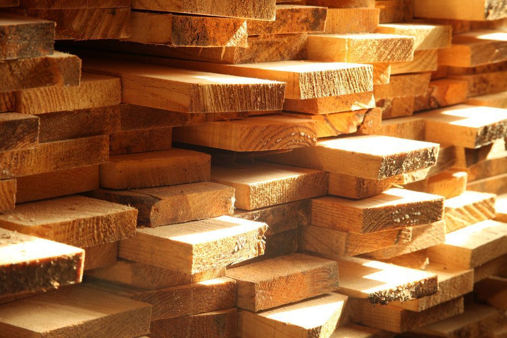 Stack of Wooden Planks, Varying Sizes — Sly Bros in Yamba, NSW