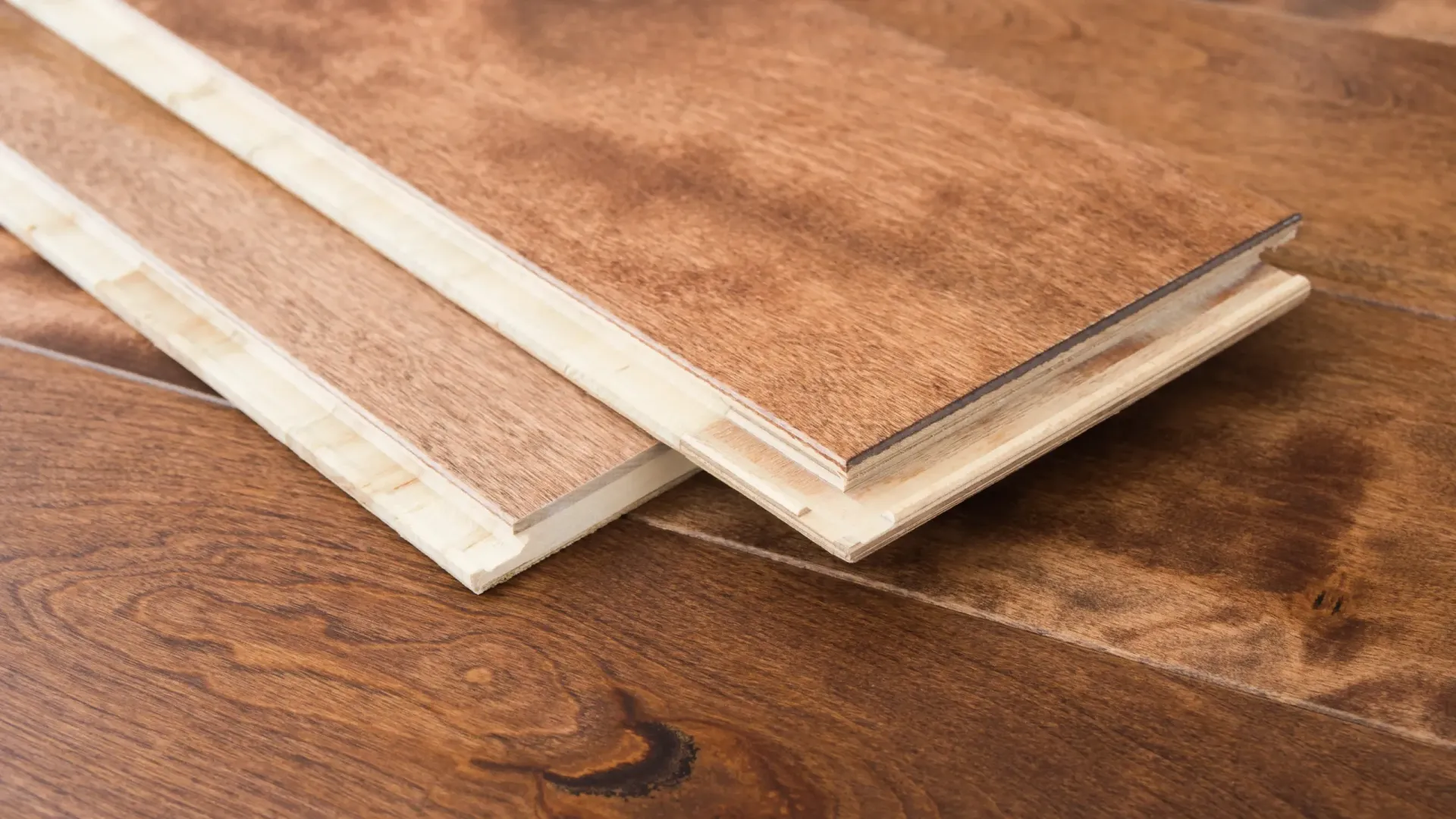 Close-up of Hardwood Flooring Planks — Sly Bros in Woodburn, NSW