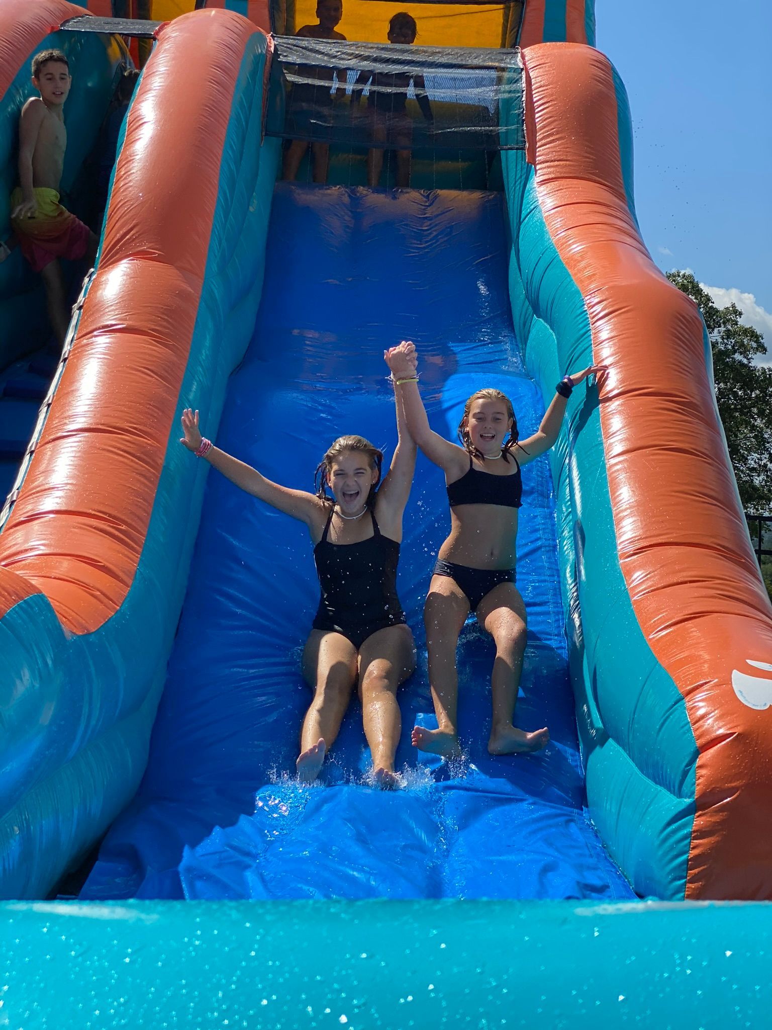 Summer at GreatHorse is all about the pool and the family fun splash zone.