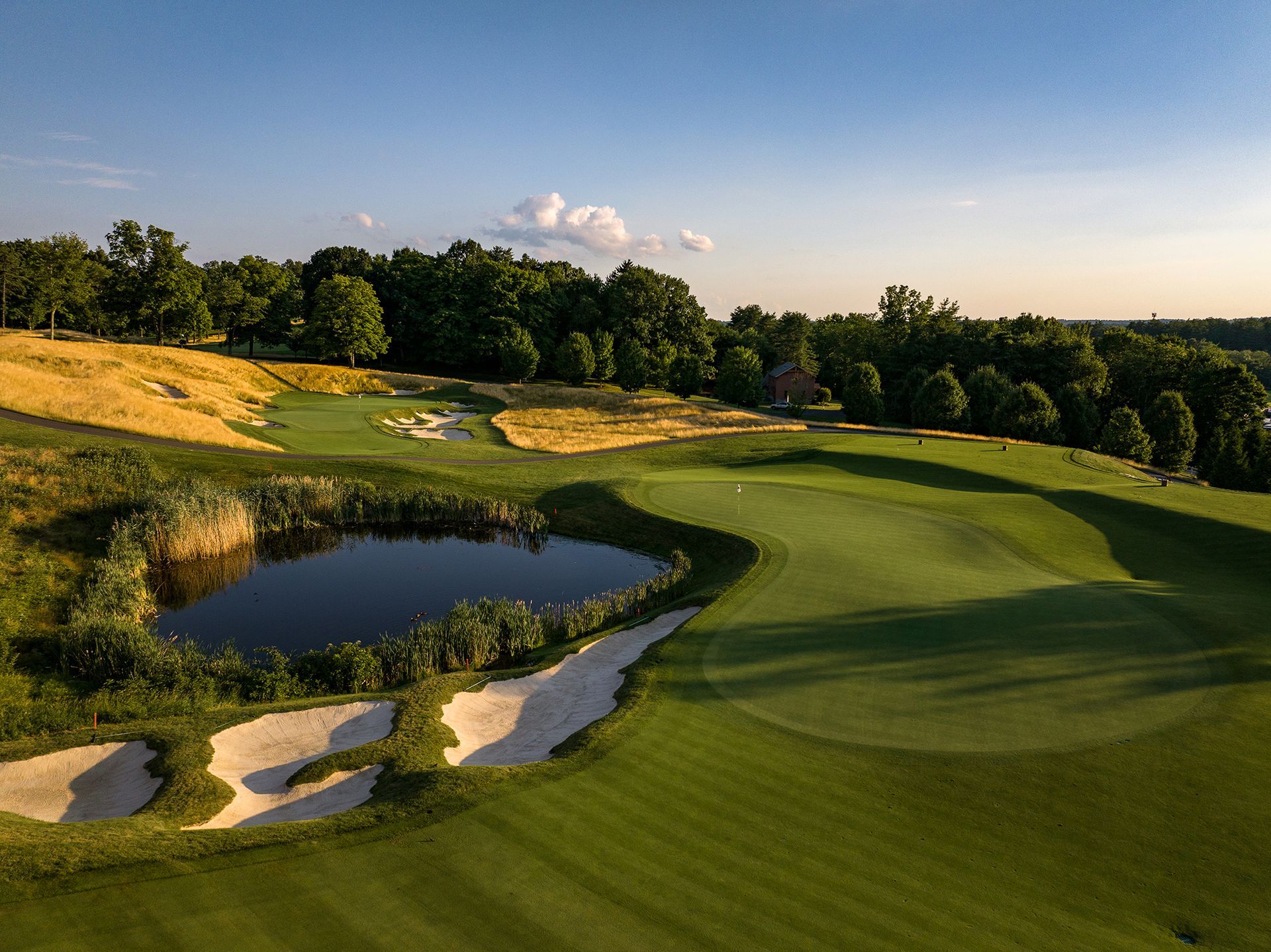 GreatHorse Golf Club – Hole 1 Approach Shot