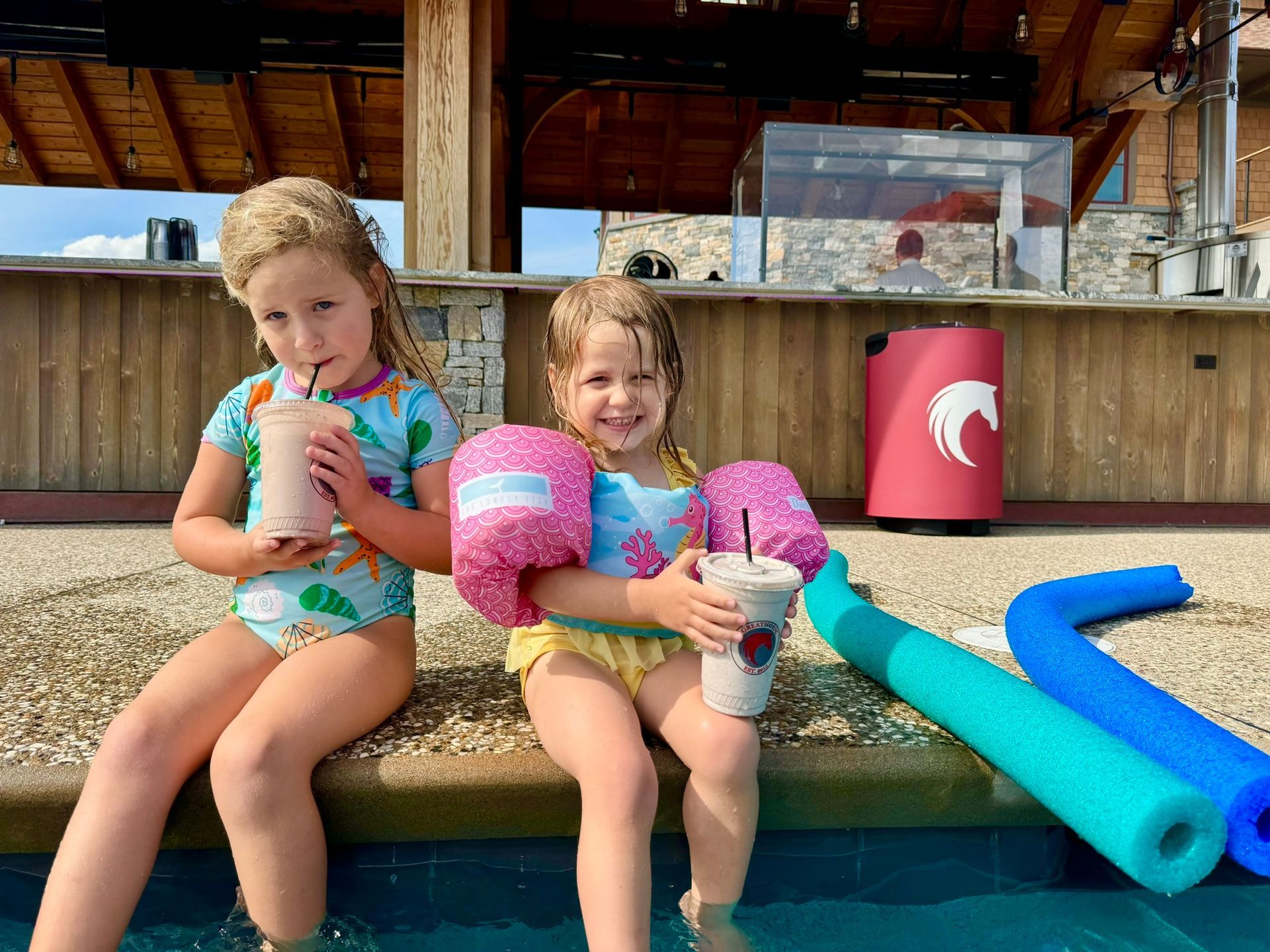 Summer fun at the pool at GreatHorse 