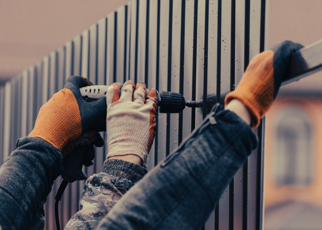 Residential fence installation in Alexandria, LA