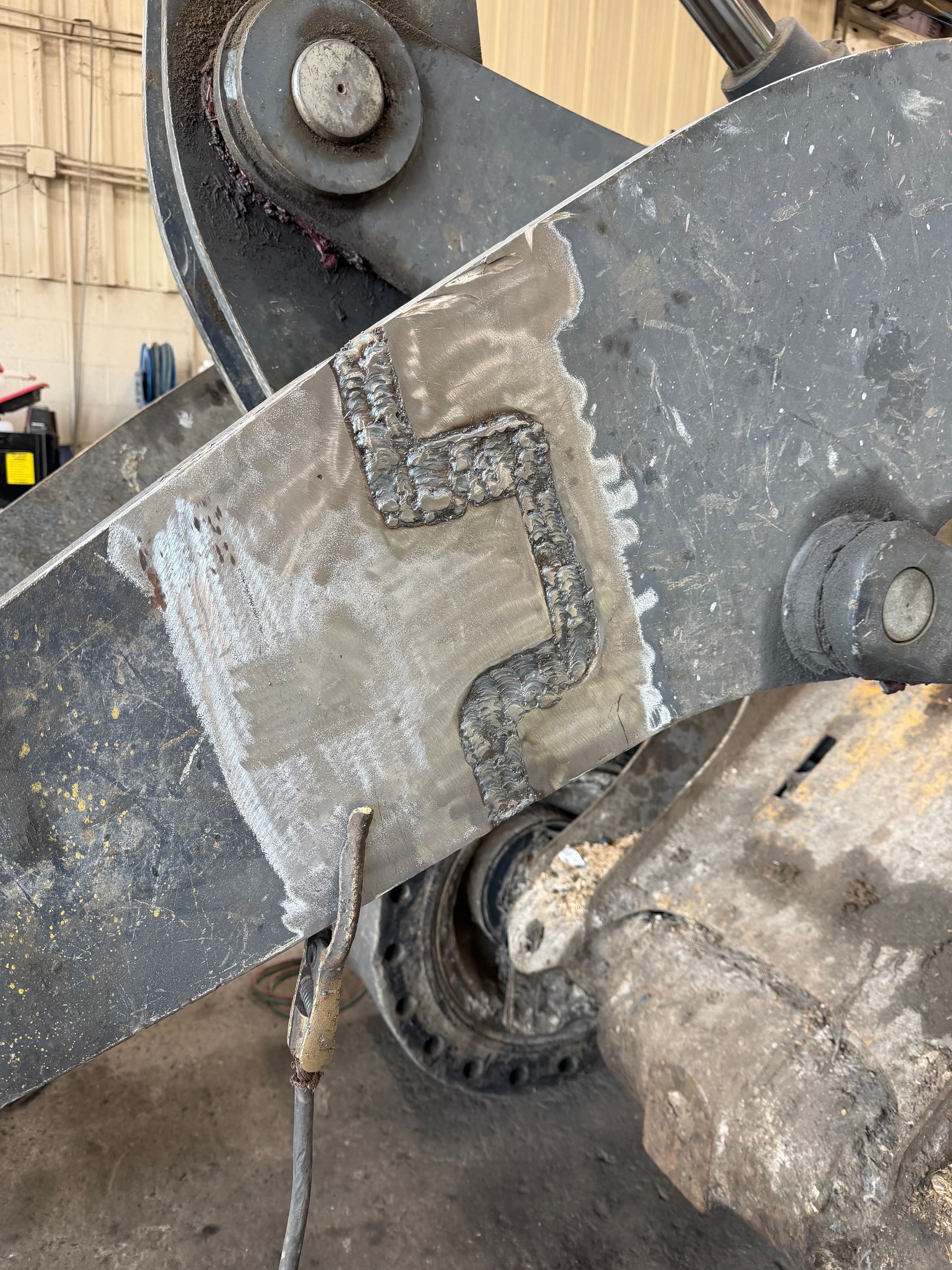 Precision welding at DVC shop!
