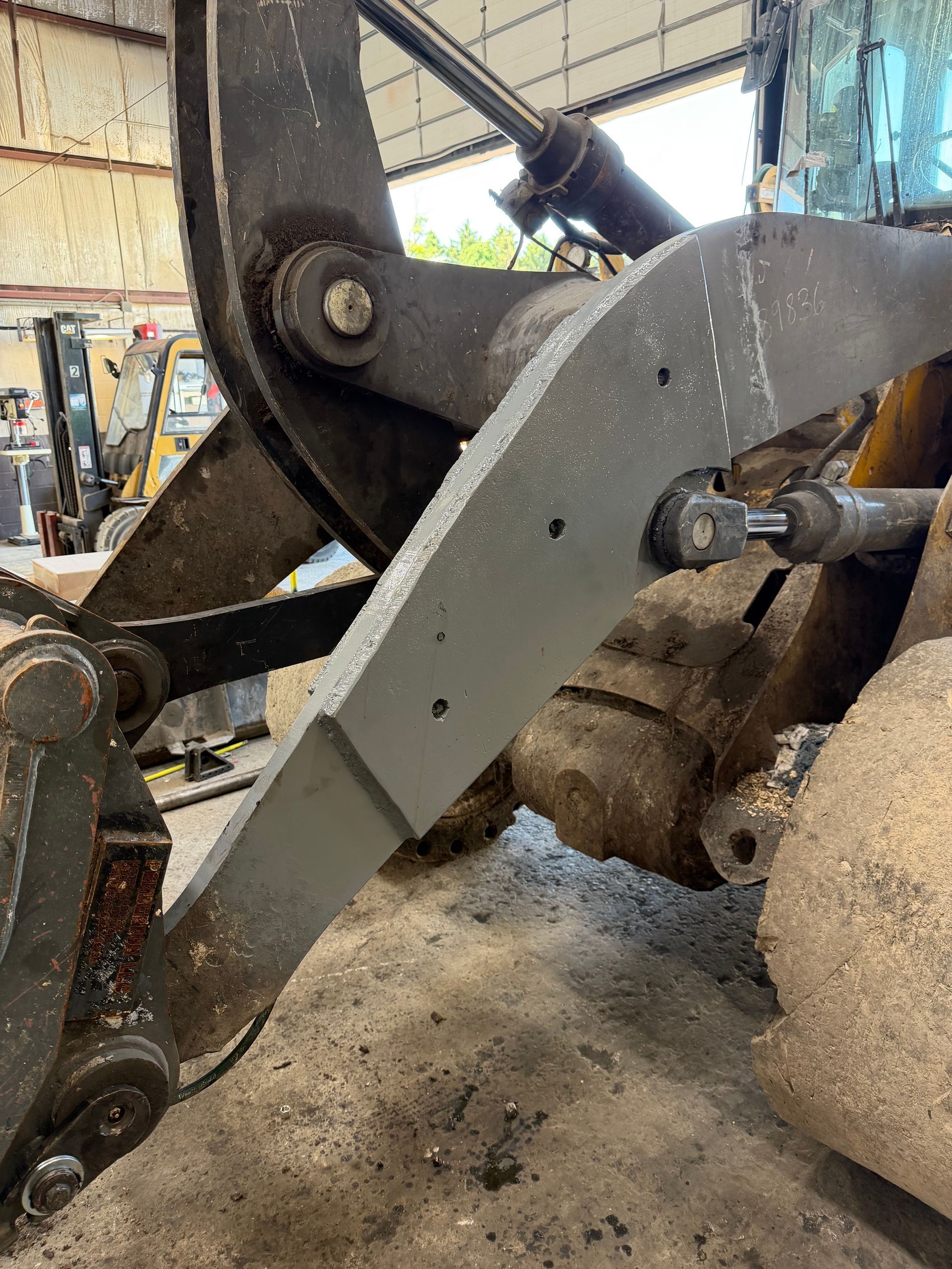 The DVC shop team re-built a John Deere component.