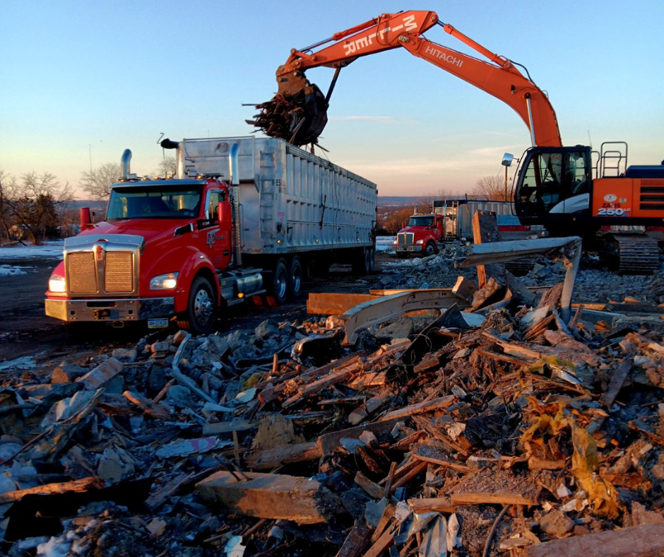 DVC tranports C & D waste in the tri-state area.