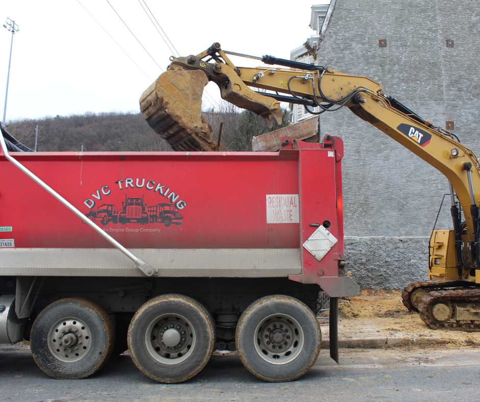 DVC Transports C & D from House Demolition