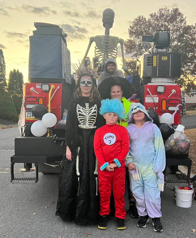 Our walkers for the King Frost Parade!