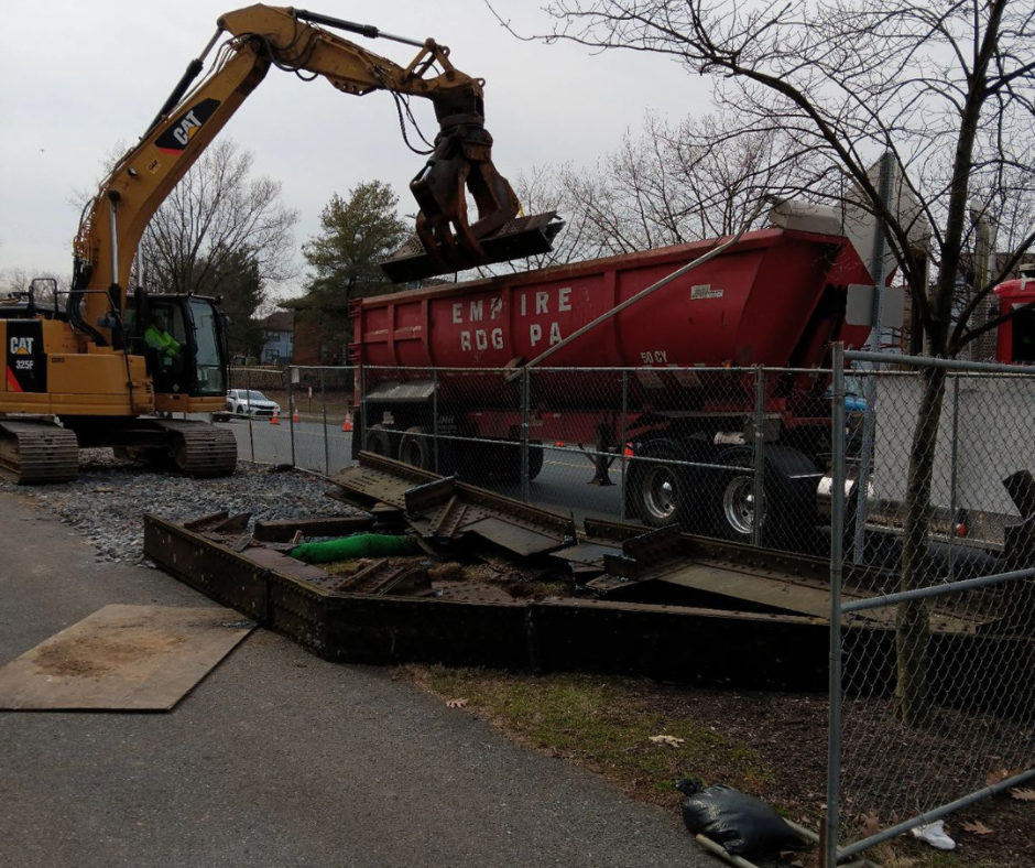 DVC Transports materials to landfills and recycling facilities. 
