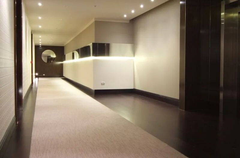Carpet Flooring In Hallway— Flooring Supply & Installation In Port Macquarie, NSW Carpet Flooring In Hallway — Geoff Thompson's Independent Flooring Centre In Port Macquarie, NSW