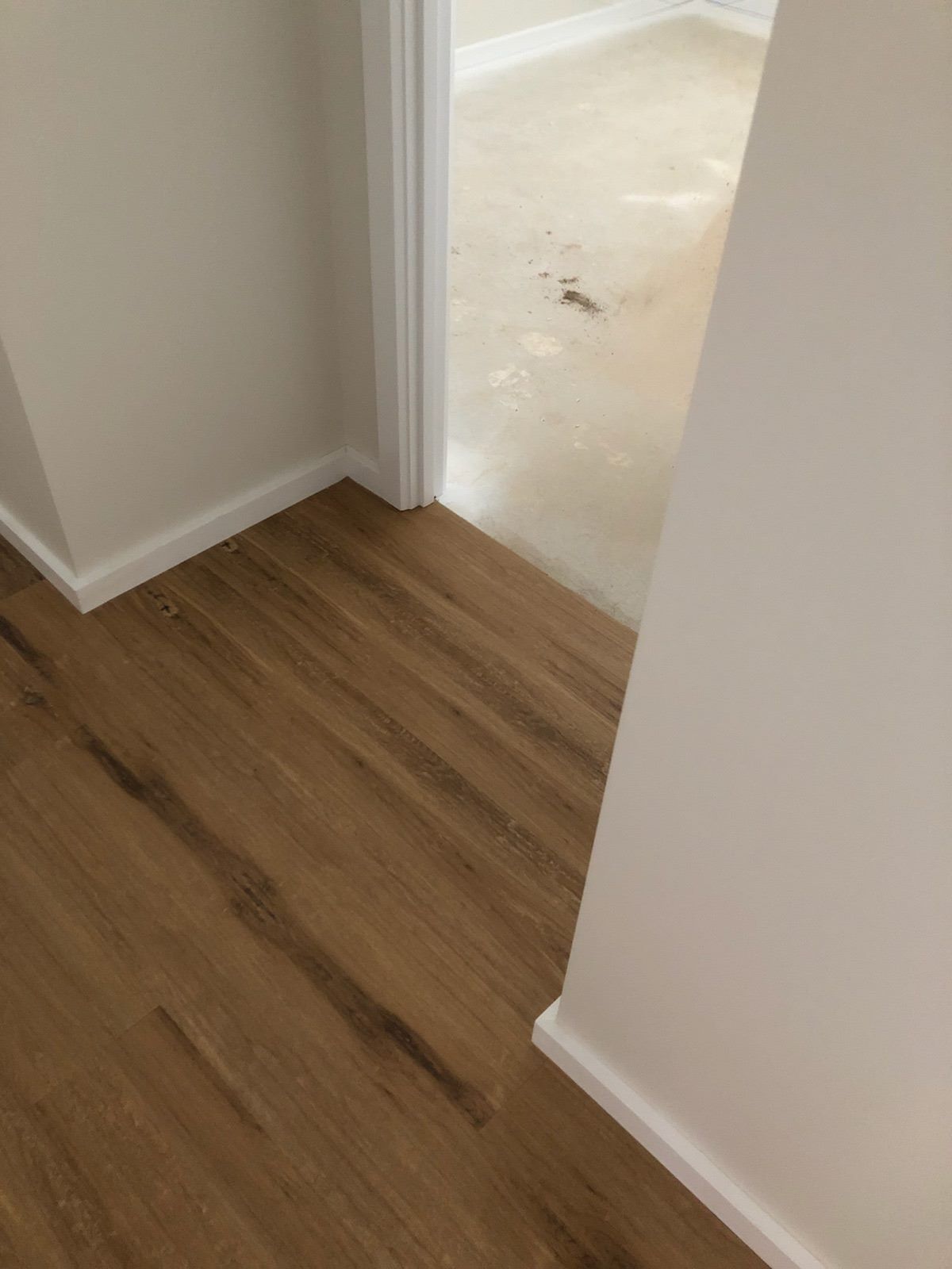 Brown Vinyl Laminate Tile — Geoff Thompson's Independent Flooring Centre In Port Macquarie, NSW