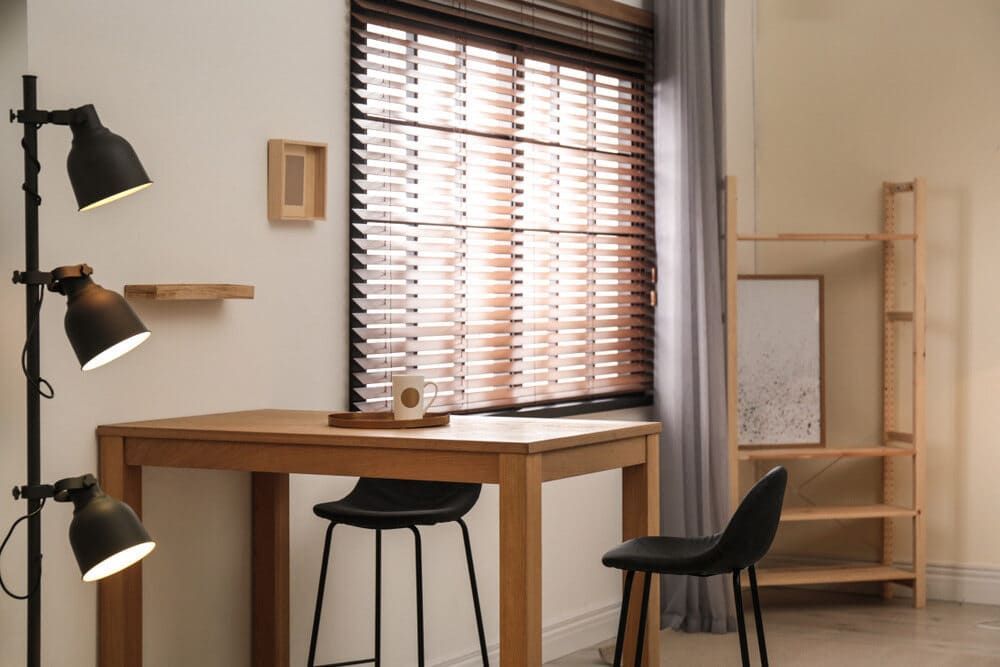 A Room And A Window With Blinds — Geoff Thompson's Independent Flooring Centre In Port Macquarie, NSW