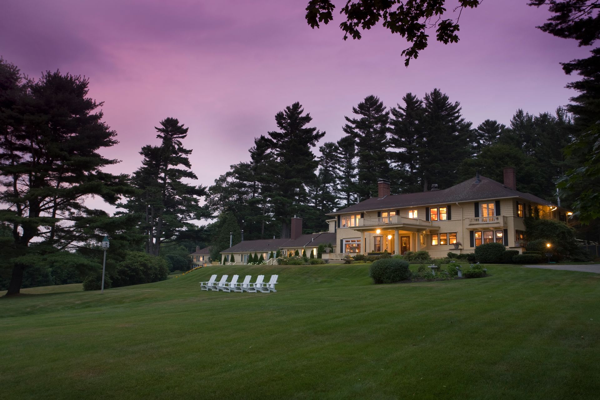 Manor at Dusk