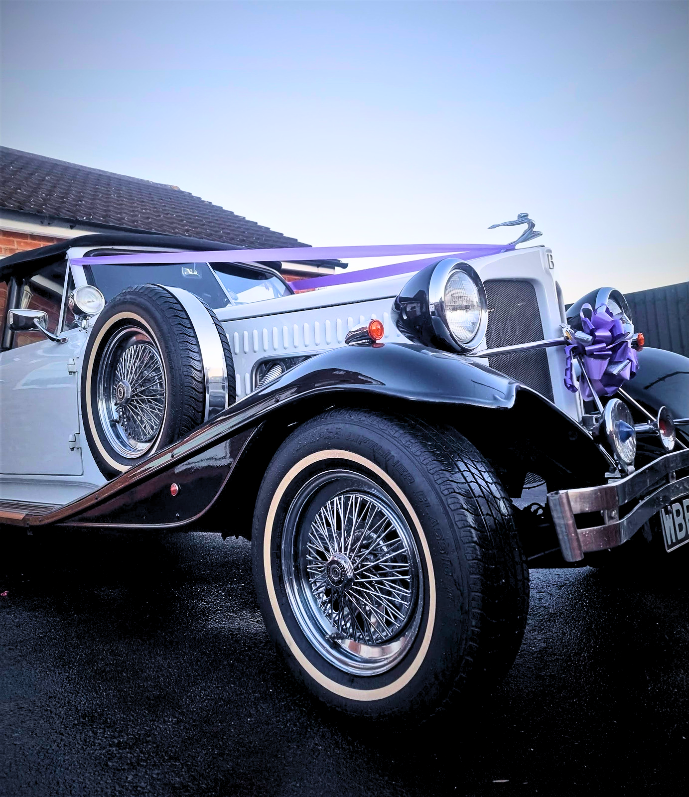 Vintage Beauford Car Hire