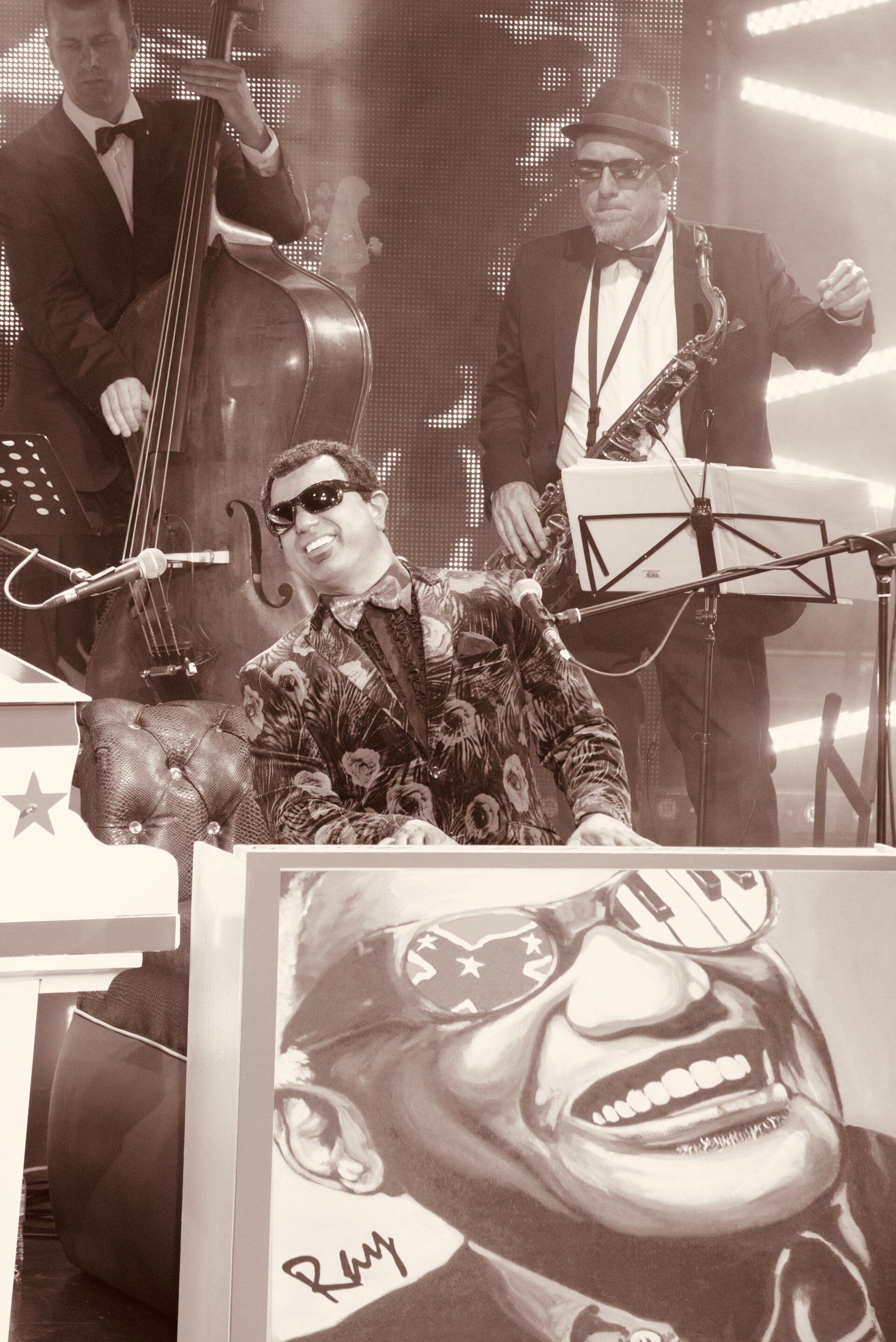 Ray Charles Tribute Act Aston Management