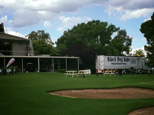 White Truck is Parked on the Grass in Front of a Building — Transforce in Narromine, NSW