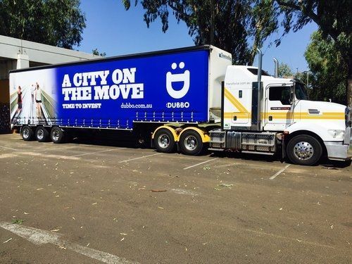 City on the Move Truck is Parked in a Parking Lot — Transforce in Dubbo, NSW
