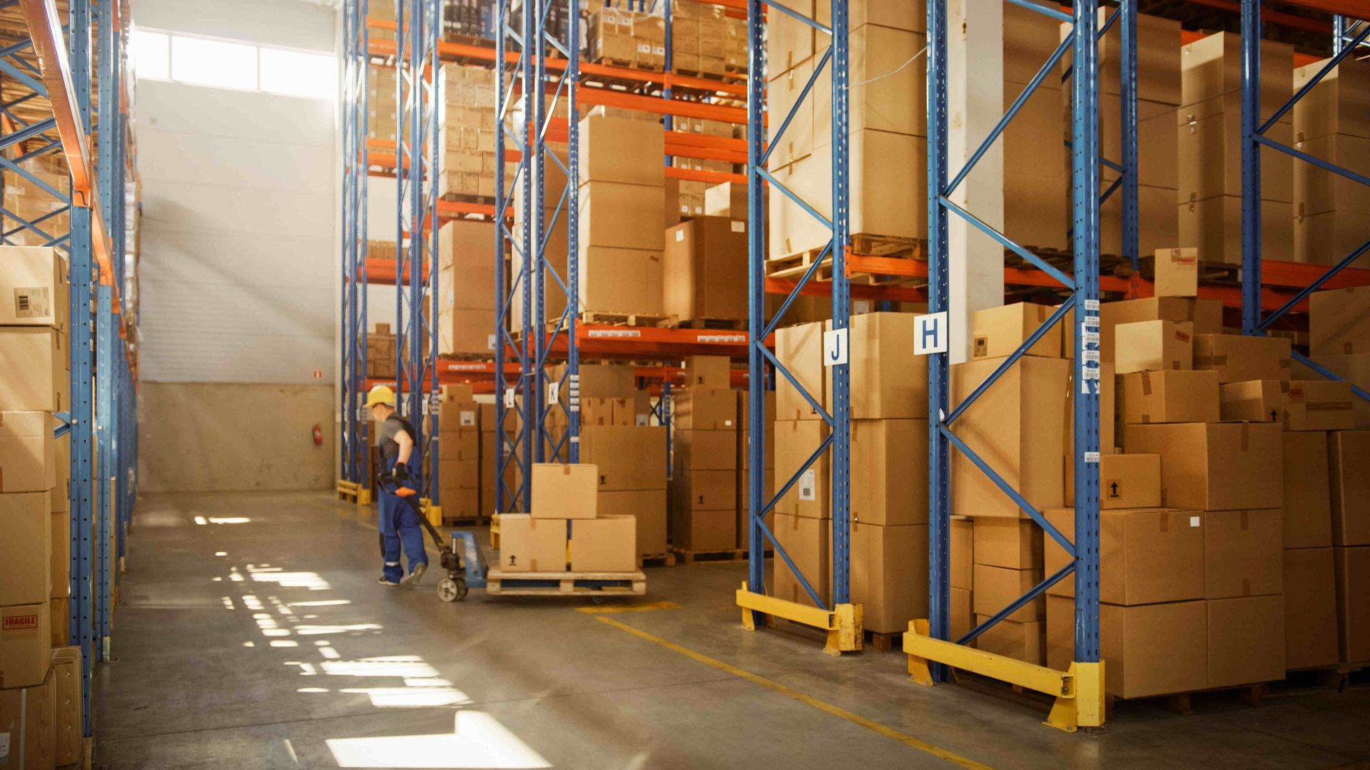 Warehouse Filled With Lots of Boxes and Shelves — Transforce in Dubbo, NSW