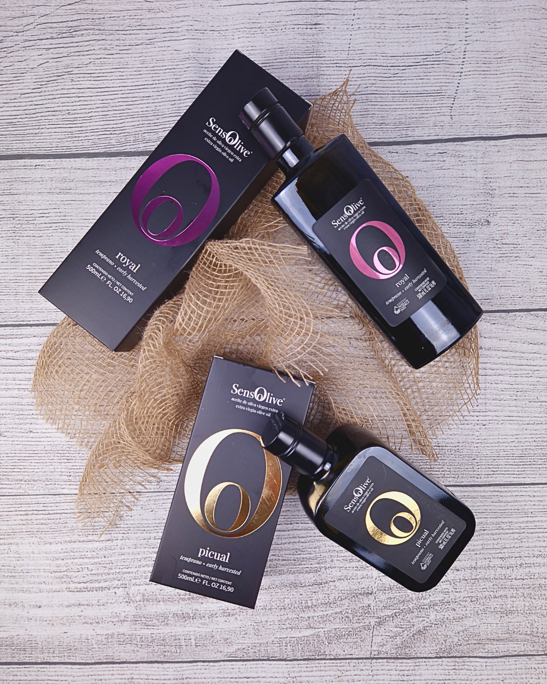 Aceites Sensolive Picual y Royal