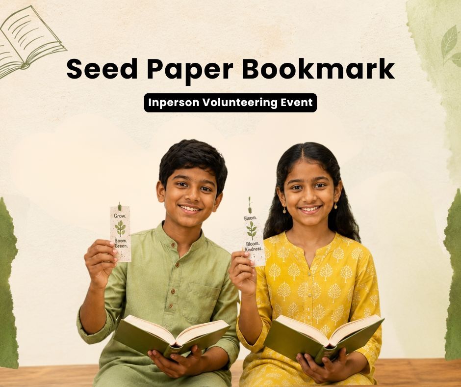 Seed Paper Bookmark