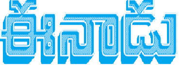 The word telugu is written in blue letters on a white background.