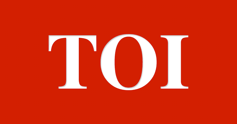 The word toi is written in white on a red background.
