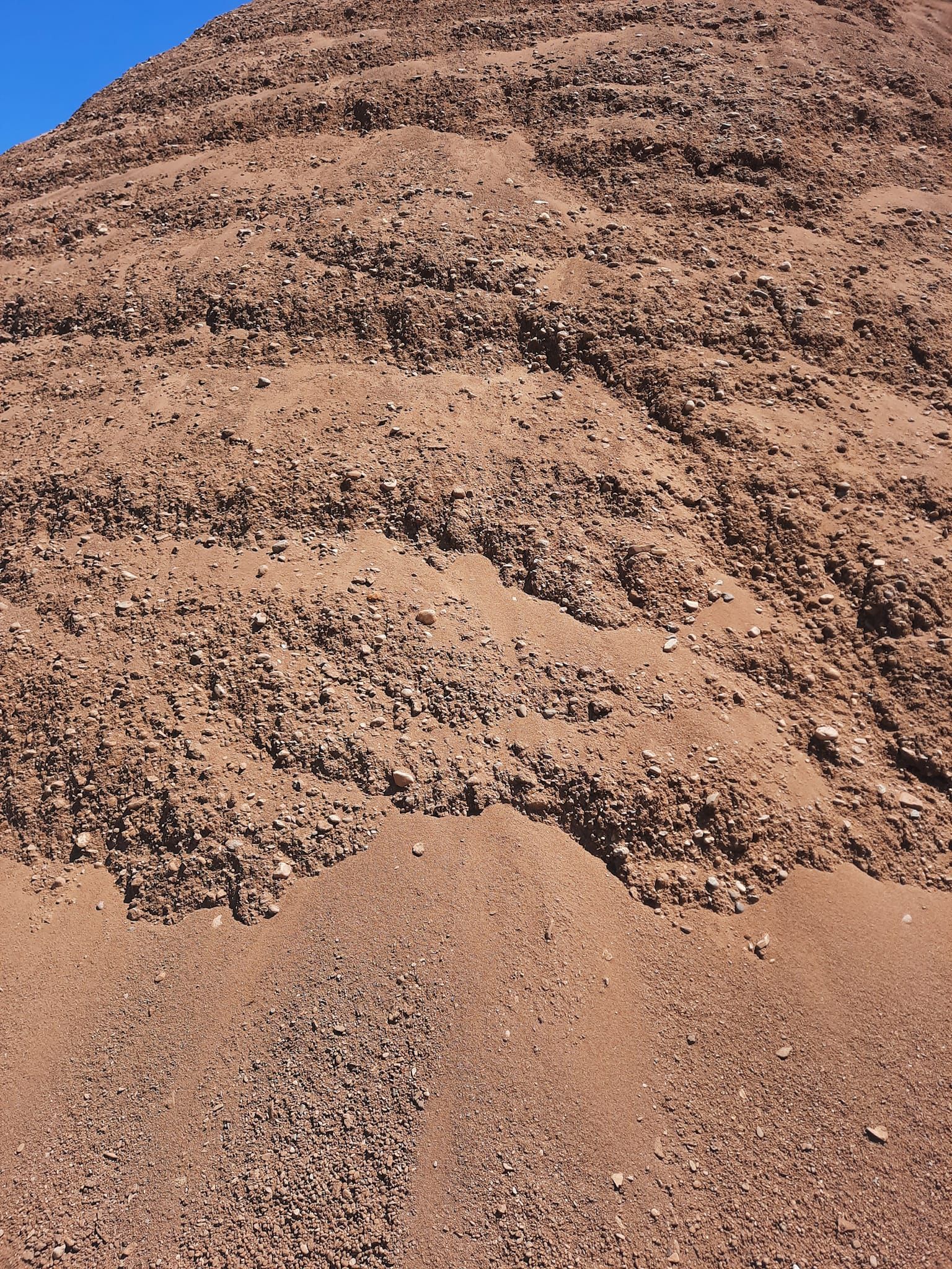 Close-up of crushed gravel aggregate material available in Larchwood, Iowa