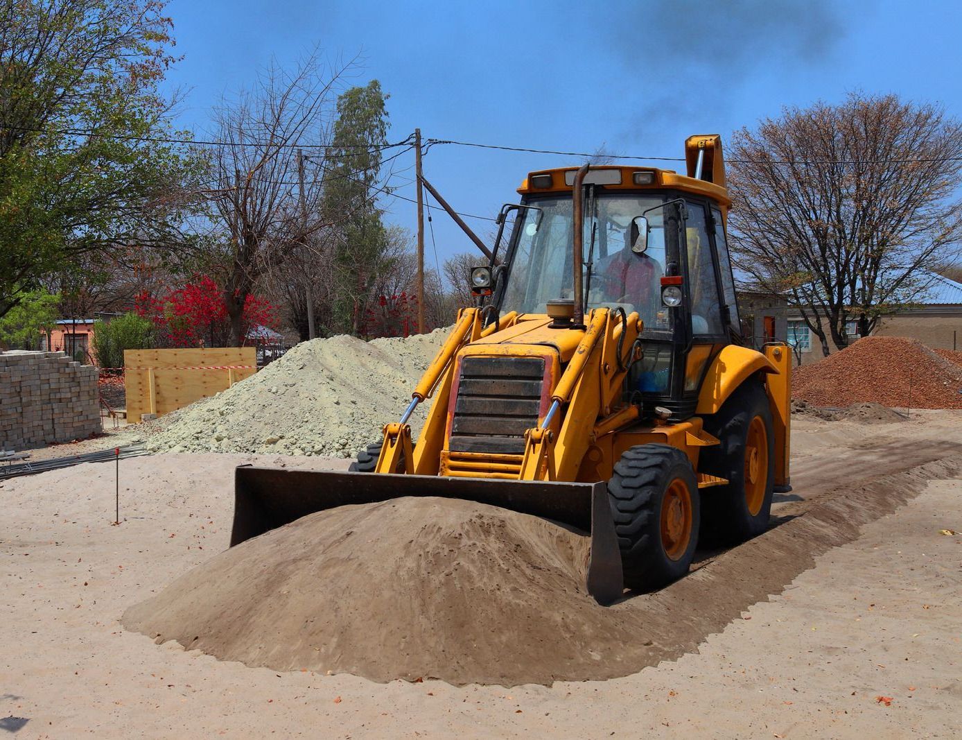 Sand for construction and landscaping projects in Larchwood IA
