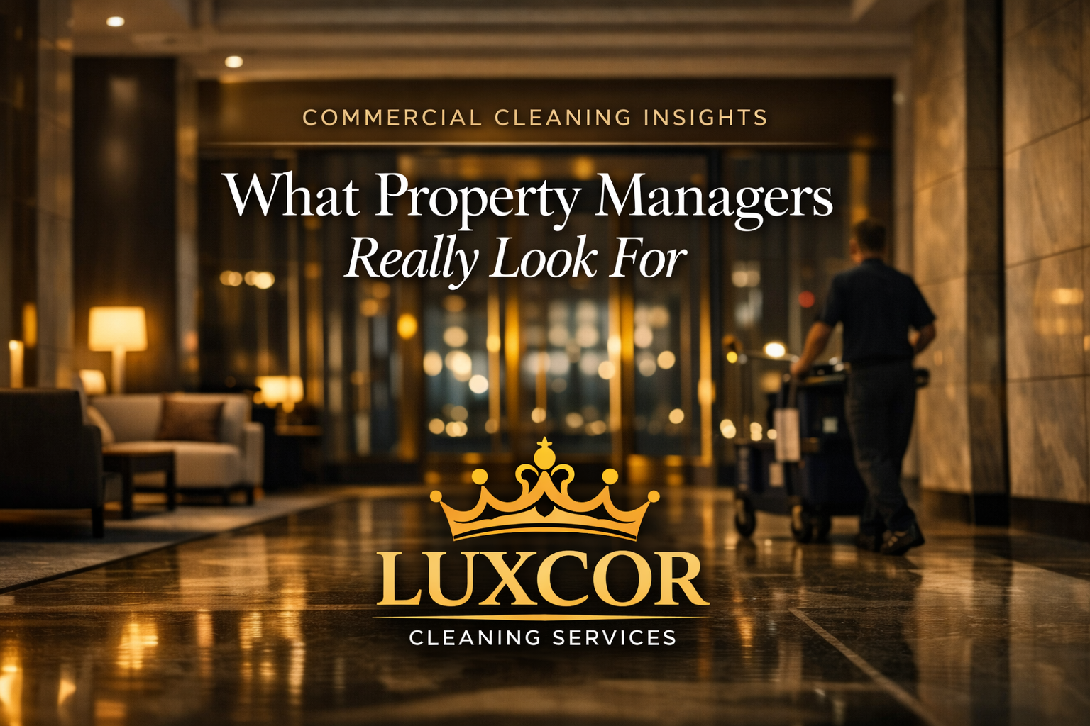 Discover what property managers really look for in a commercial cleaning company in 2026.