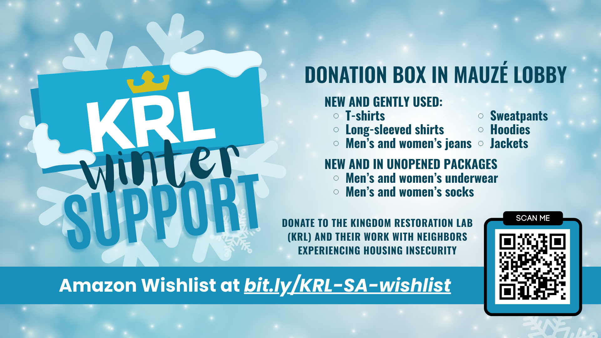 KRL Winter giving