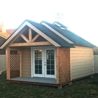 Cabin built by Superior Pole Buildings