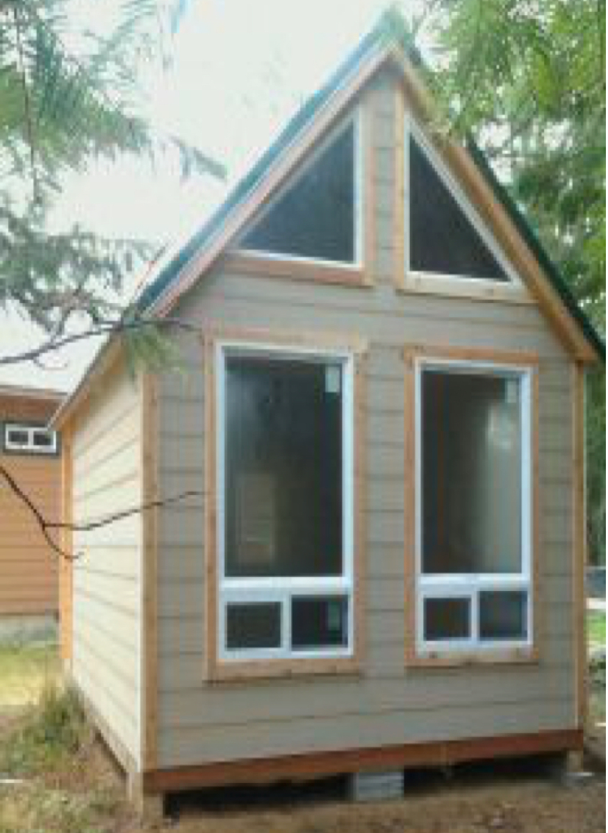 Cabin built by Superior Pole Buildings