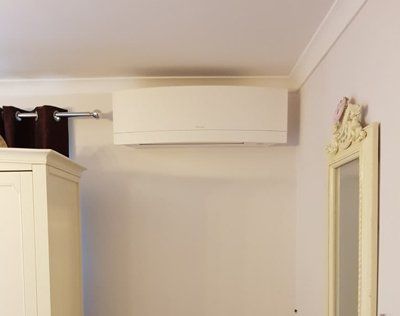 white air conditioning unit